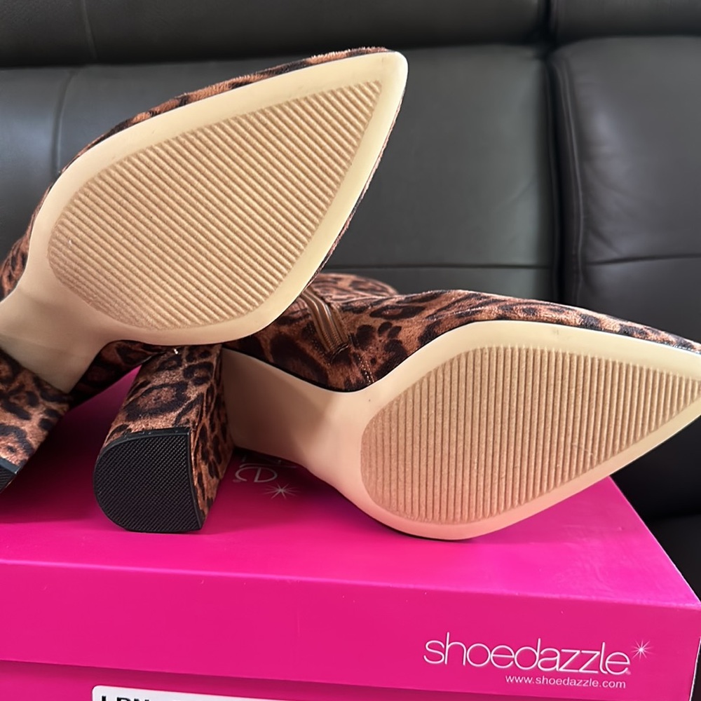 Leopard Booties - Picture 3 of 6